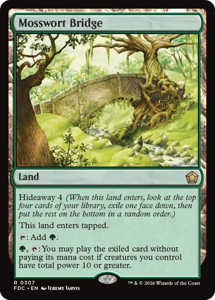 Mosswort Bridge (307) [Foundations Commander]