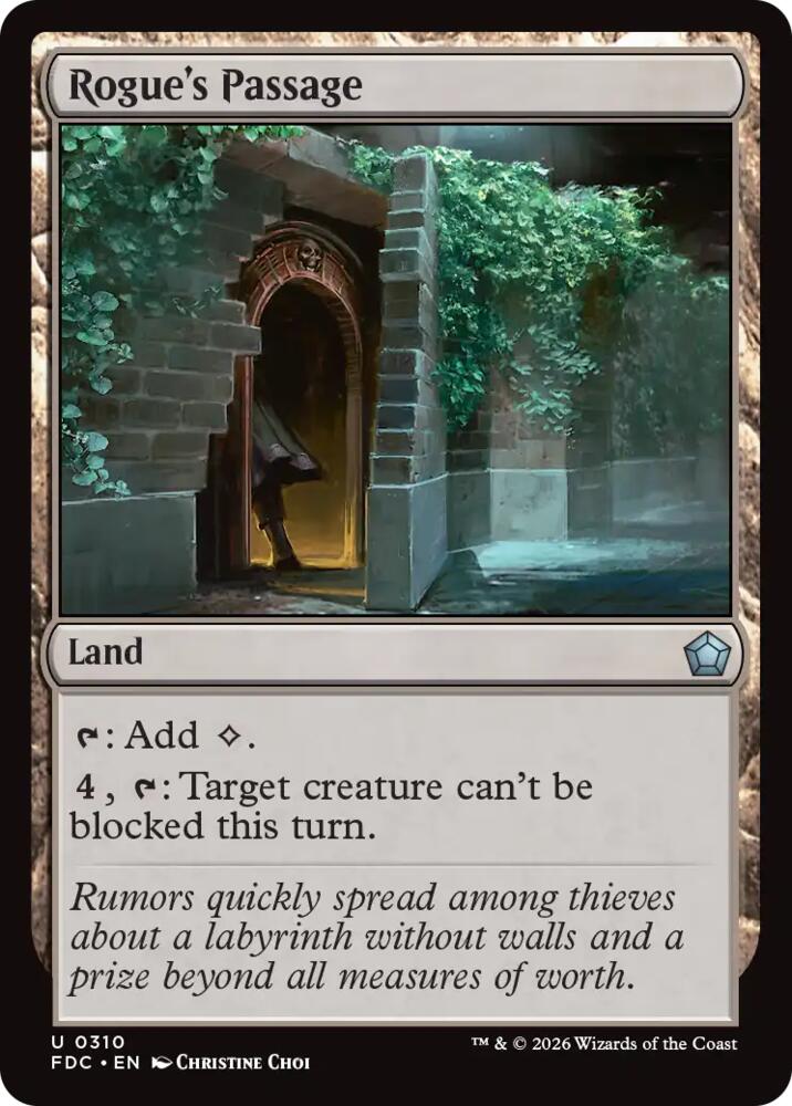 Rogue's Passage (310) [Foundations Commander]