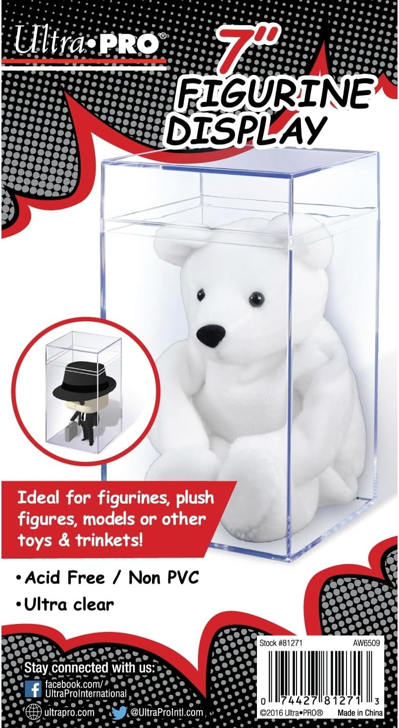 7 pouces - Vitrine de figurines en peluche