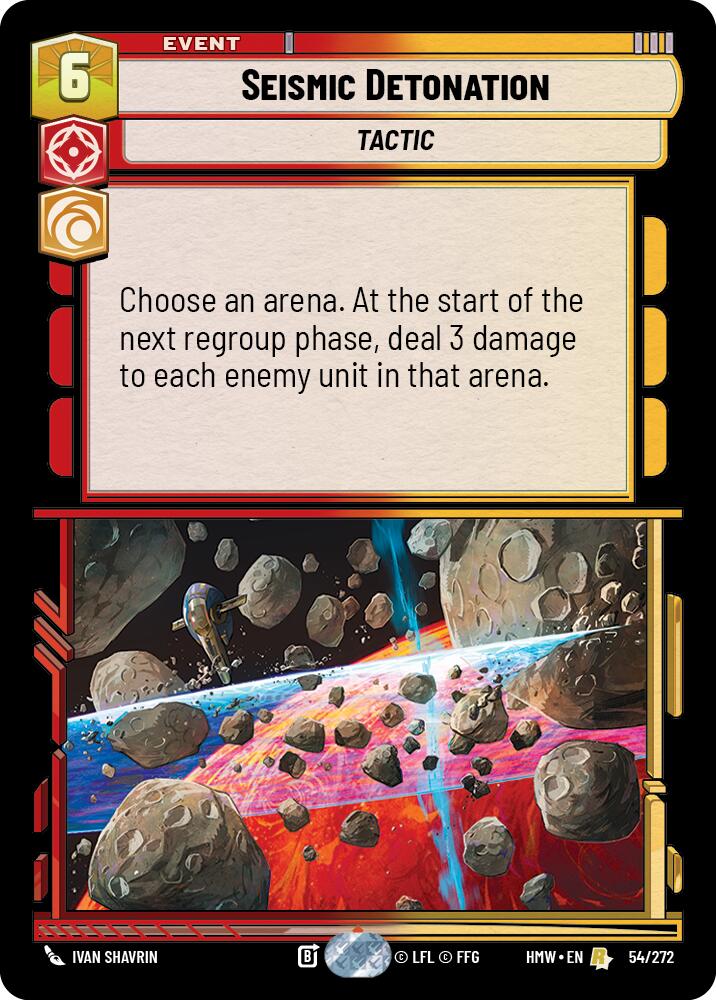 Seismic Detonation (54/272) [Homeworlds]