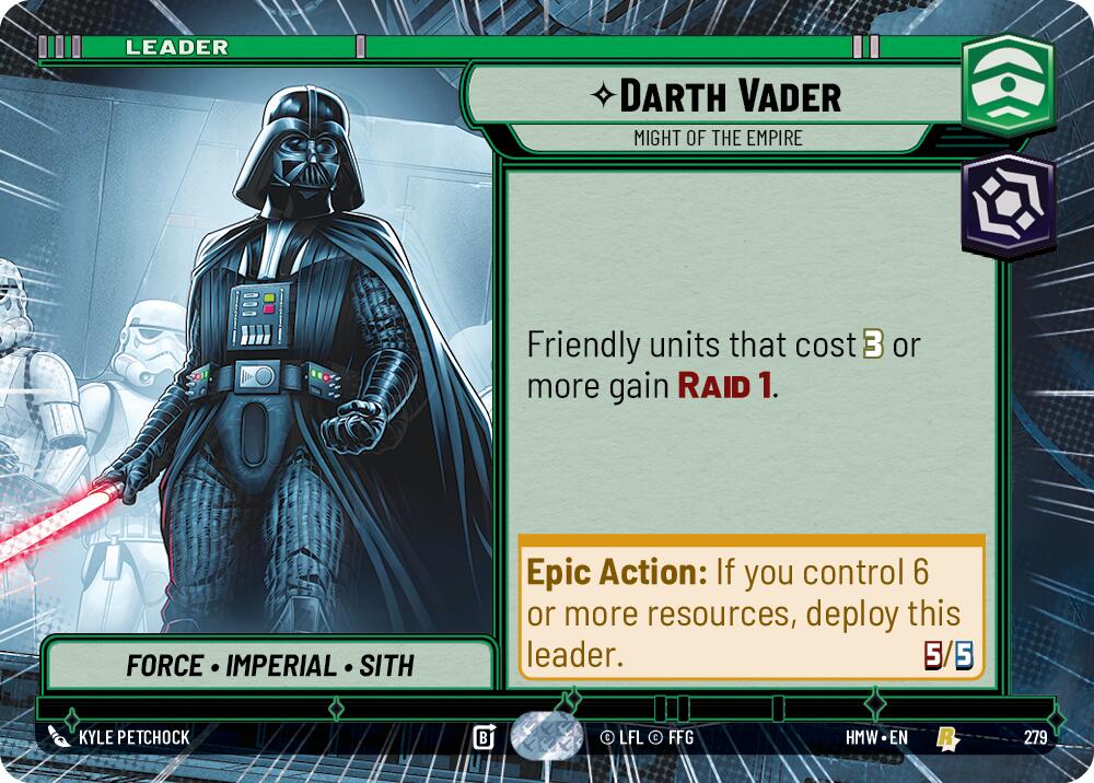 Darth Vader - Might of the Empire (Hyperspace) (279) [Homeworlds]
