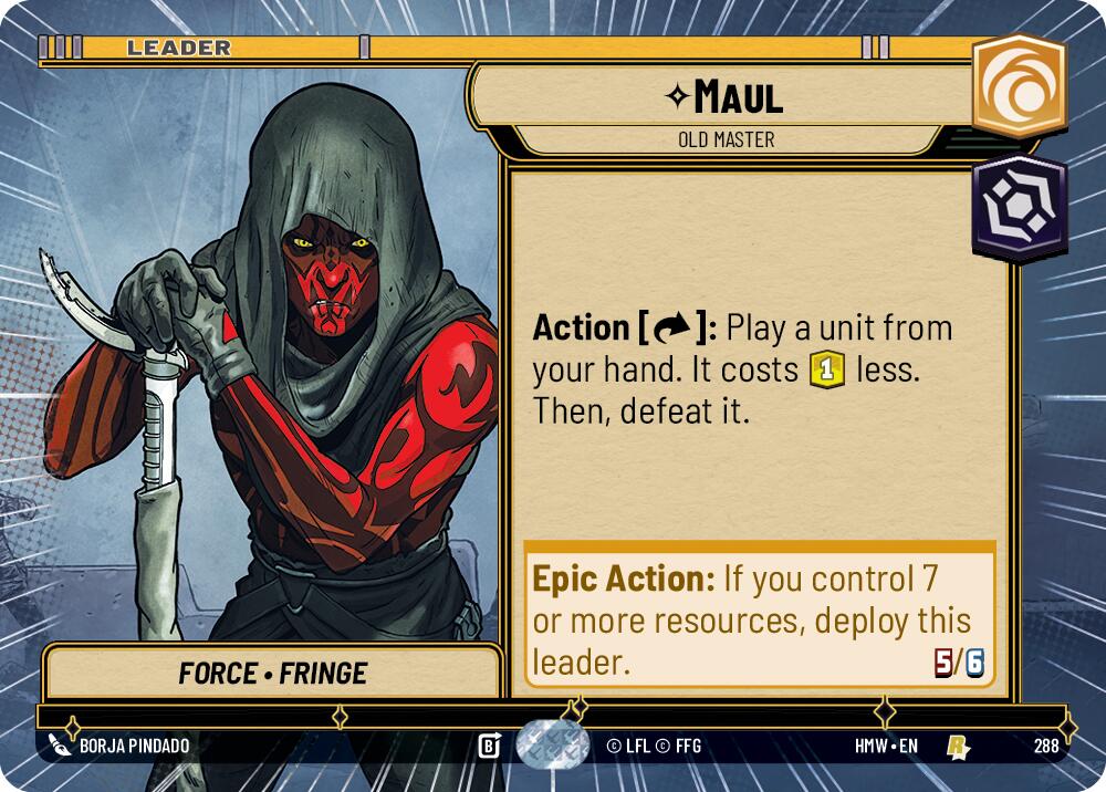 Maul - Old Master (Hyperspace) (288) [Homeworlds]