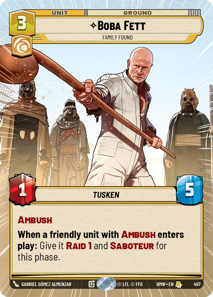 Boba Fett - Family Found (Hyperspace) (497) [Homeworlds]