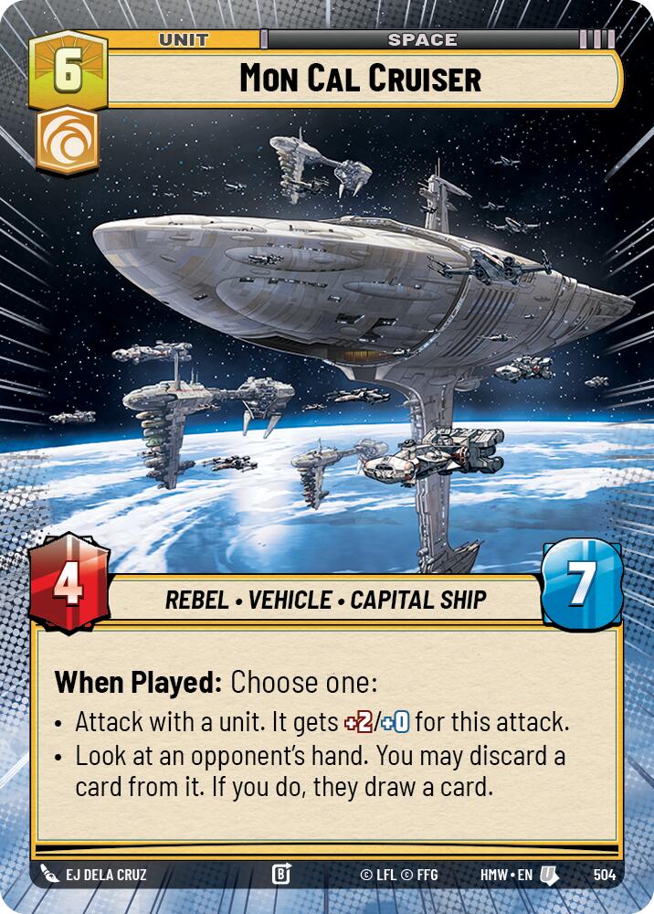 Mon Cal Cruiser (Hyperspace) (504) [Homeworlds]