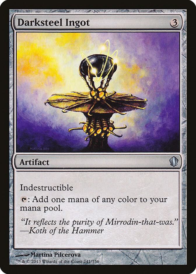 Darksteel Ingot (241) [Commander 2013]