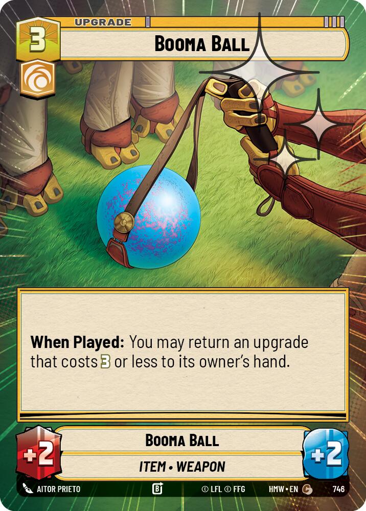 Booma Ball (Hyperspace Foil) (746) [Homeworlds]