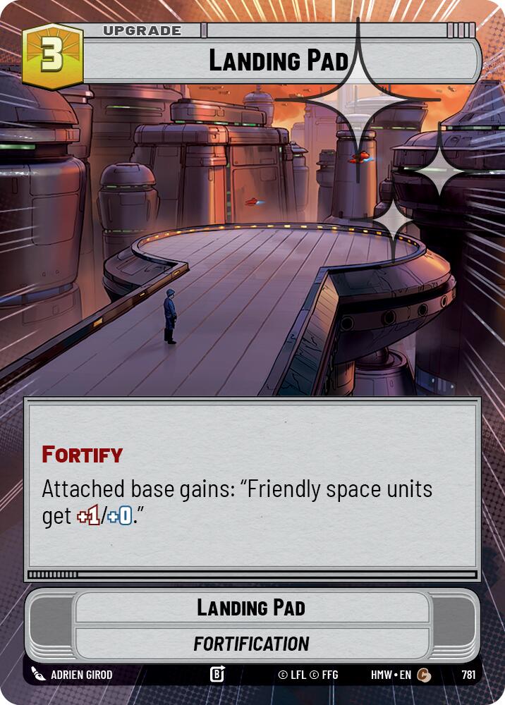 Landing Pad (Hyperspace Foil) (781) [Homeworlds]