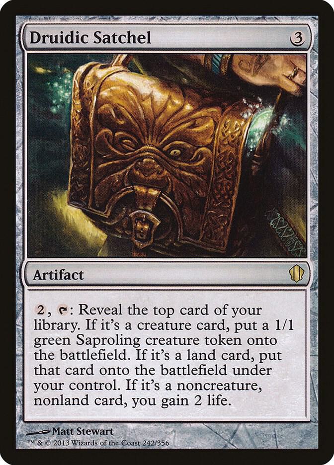 Druidic Satchel (242) [Commander 2013]
