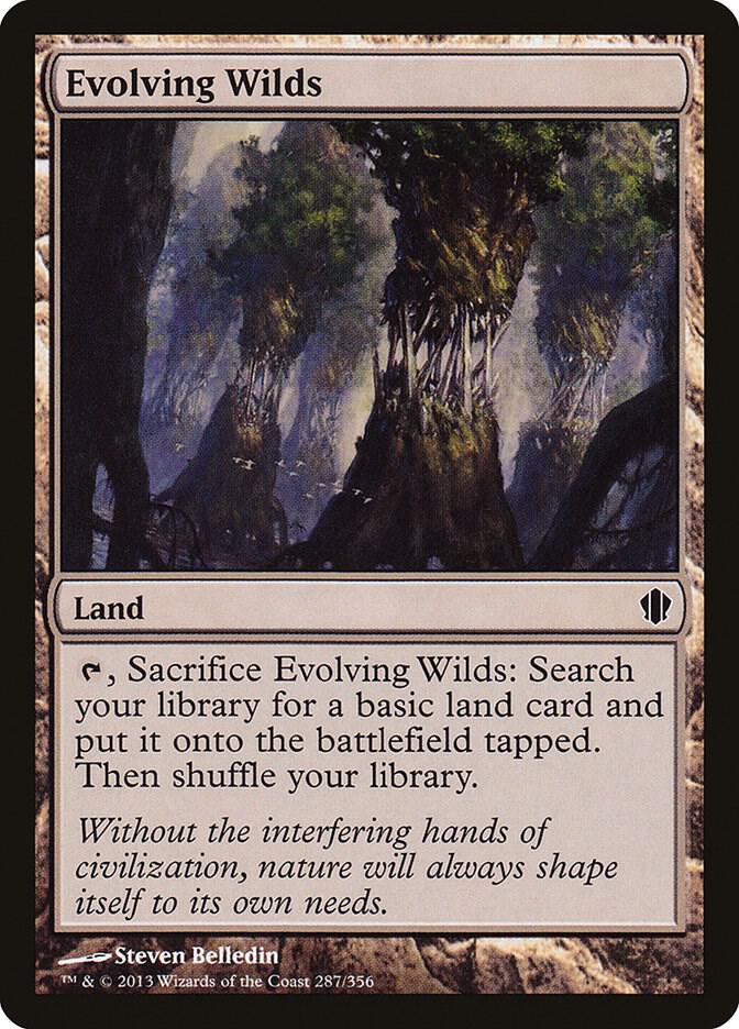 Evolving Wilds (287) [Commander 2013]
