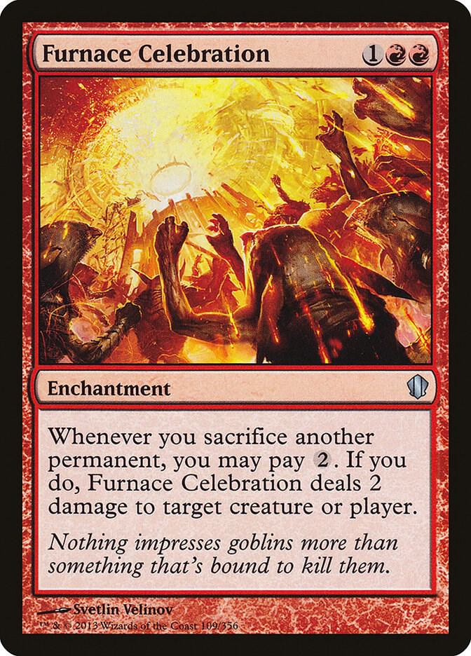 Furnace Celebration (109) [Commander 2013]