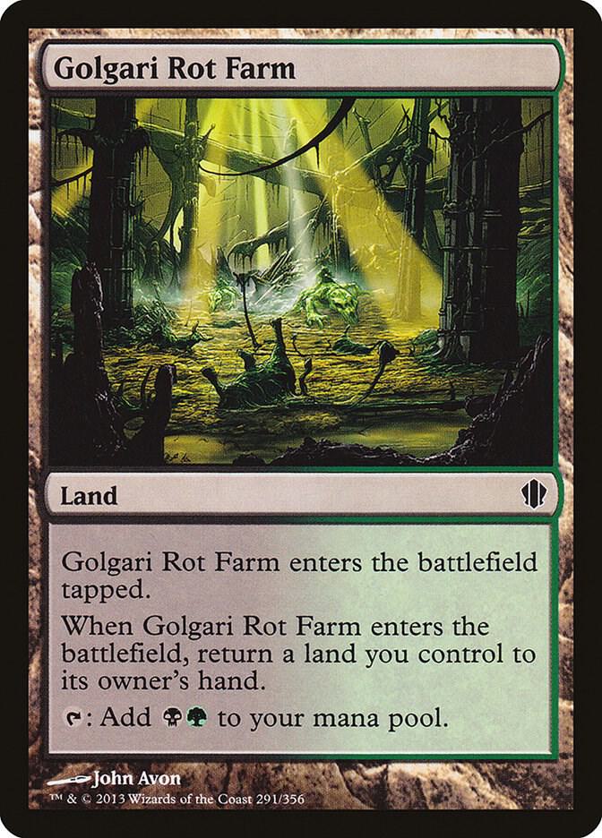 Golgari Rot Farm (291) [Commander 2013]