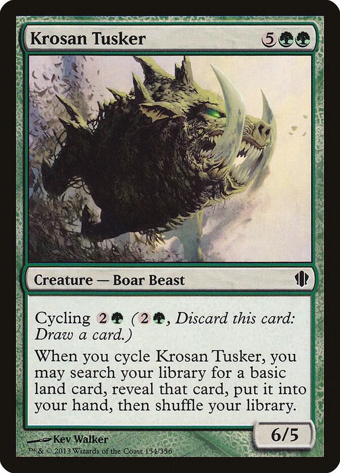 Krosan Tusker (154) [Commander 2013]