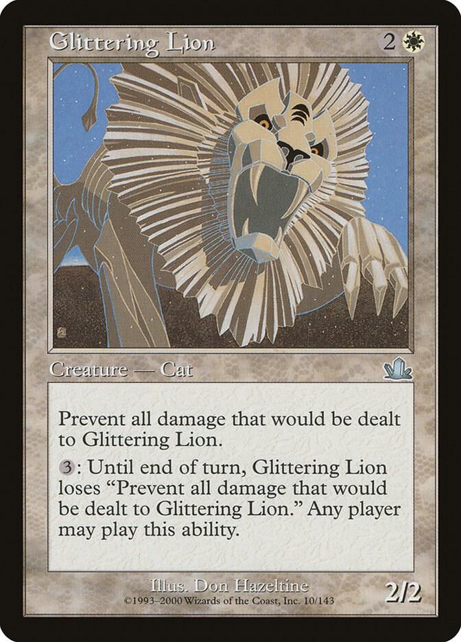 Glittering Lion (10) [Prophecy]