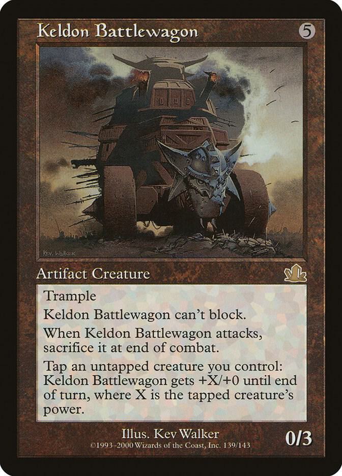 Keldon Battlewagon (139) [Prophecy]