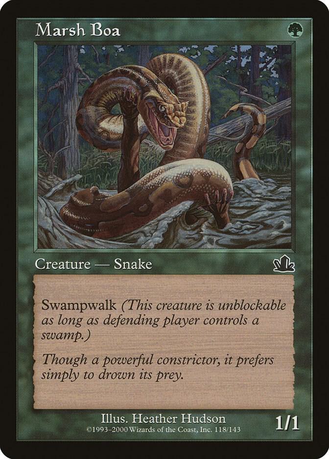 Marsh Boa (118) [Prophecy]