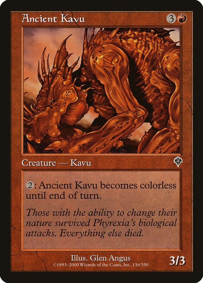 Ancient Kavu (136) [Invasion]