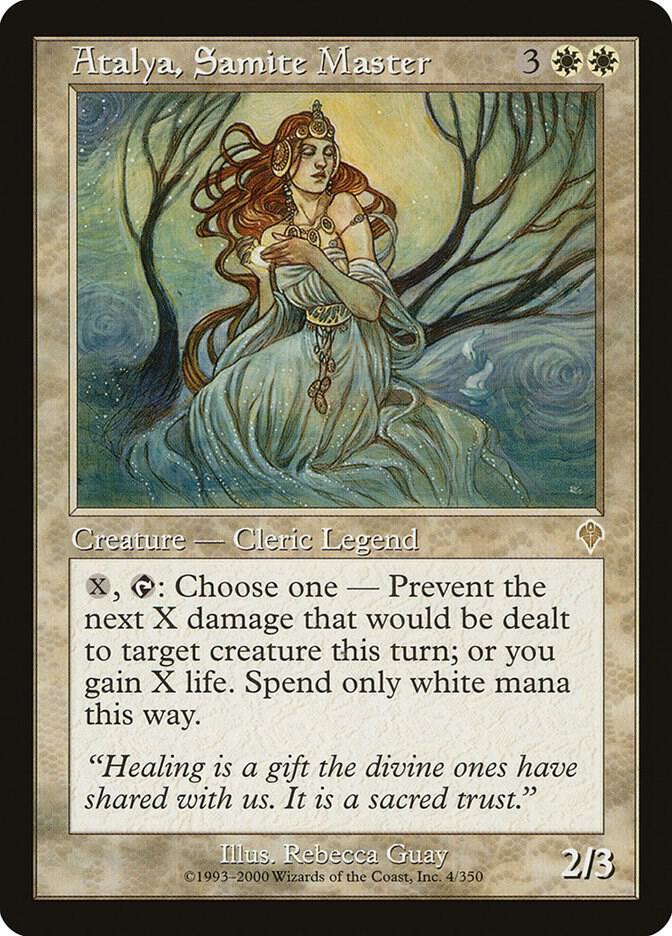 Atalya, Samite Master (4) [Invasion]