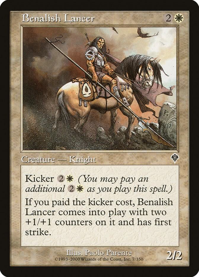 Benalish Lancer (7) [Invasion]
