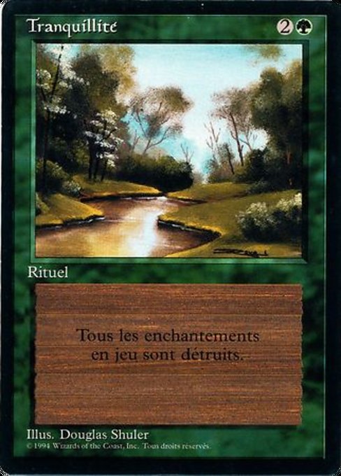 Tranquility (221) [Foreign Black Border]