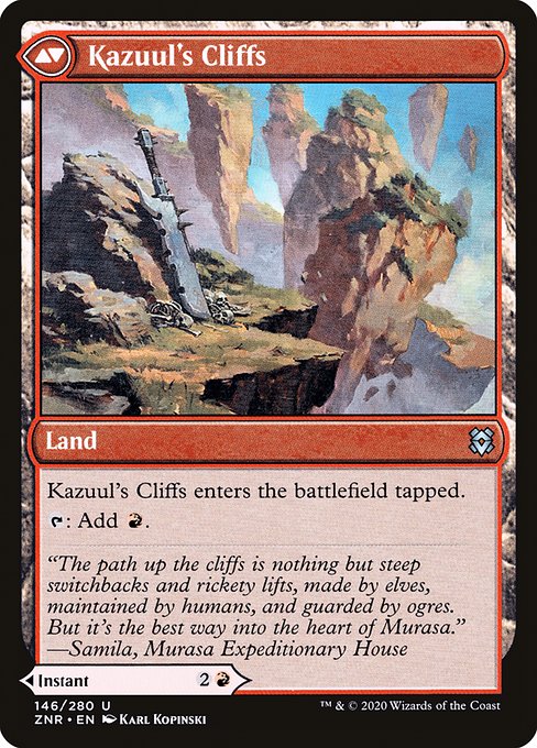 Kazuul's Fury (146) [Zendikar Rising] Reverse