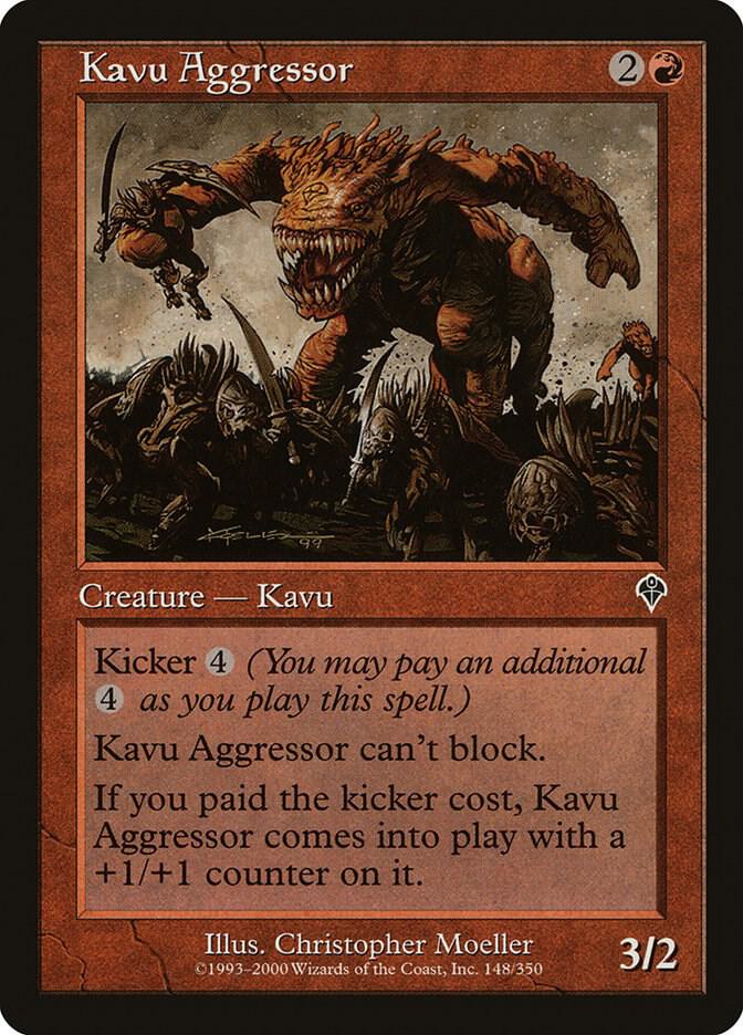 Kavu Aggressor (148) [Invasion]