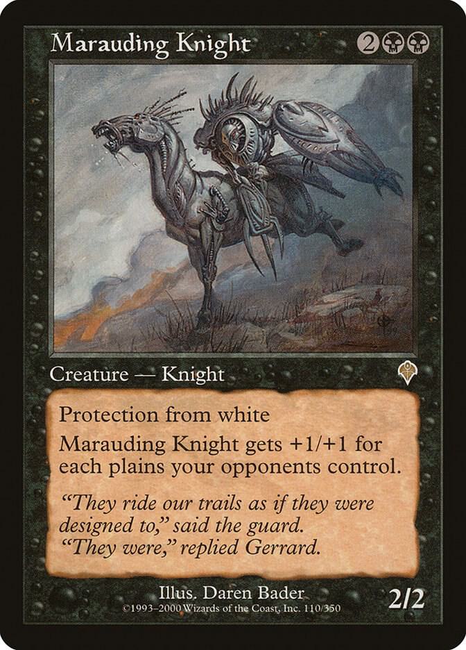 Marauding Knight (110) [Invasion]