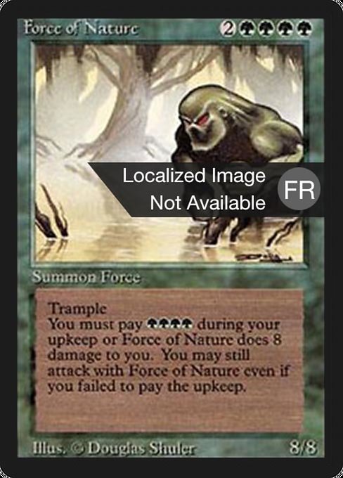 Force of Nature (196) [Foreign Black Border]