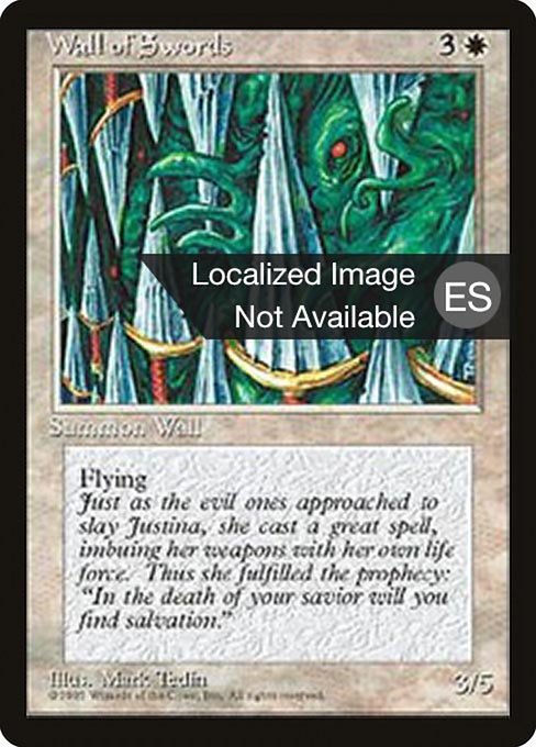 Wall of Swords (55) [Fourth Edition Foreign Black Border]