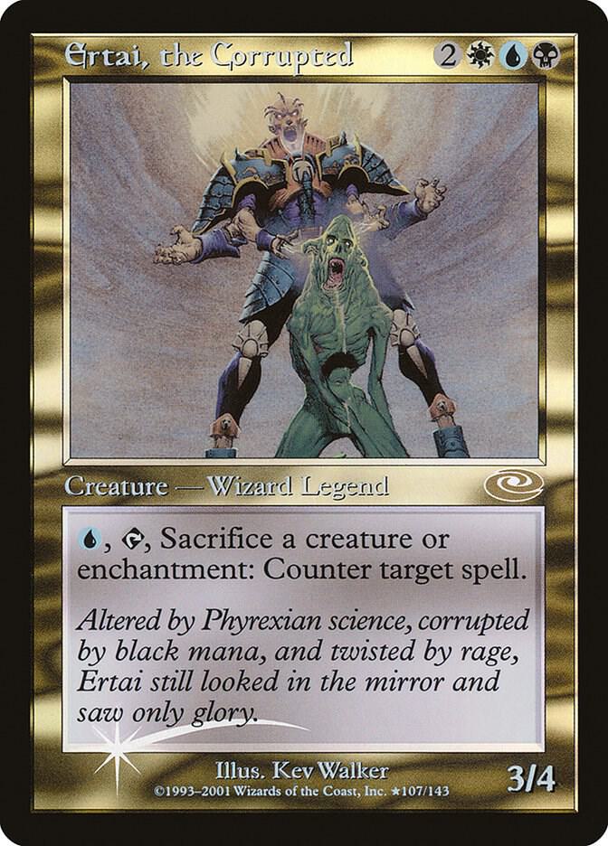 Ertai, the Corrupted (Alt. Art Foil) (107) [Planeshift]