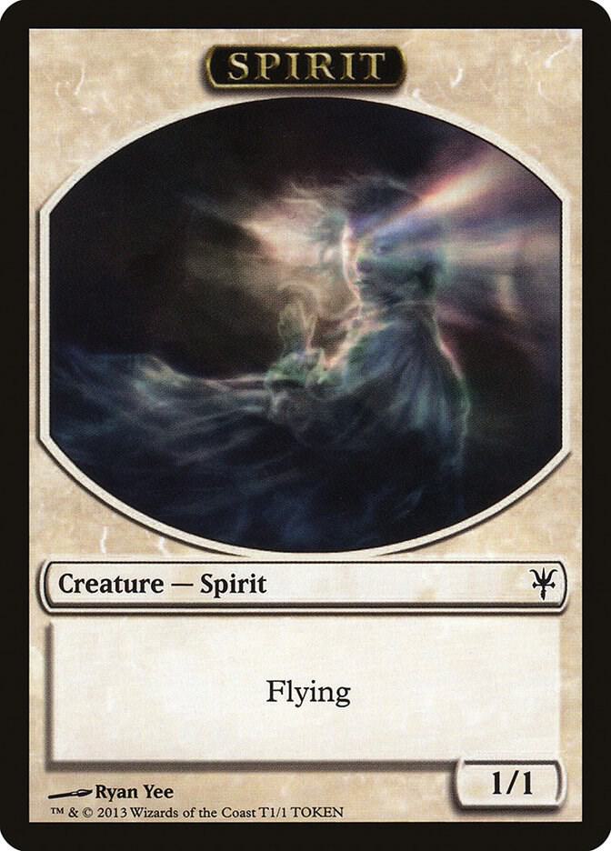 Spirit Token (1) [Duel Decks: Sorin vs. Tibalt]
