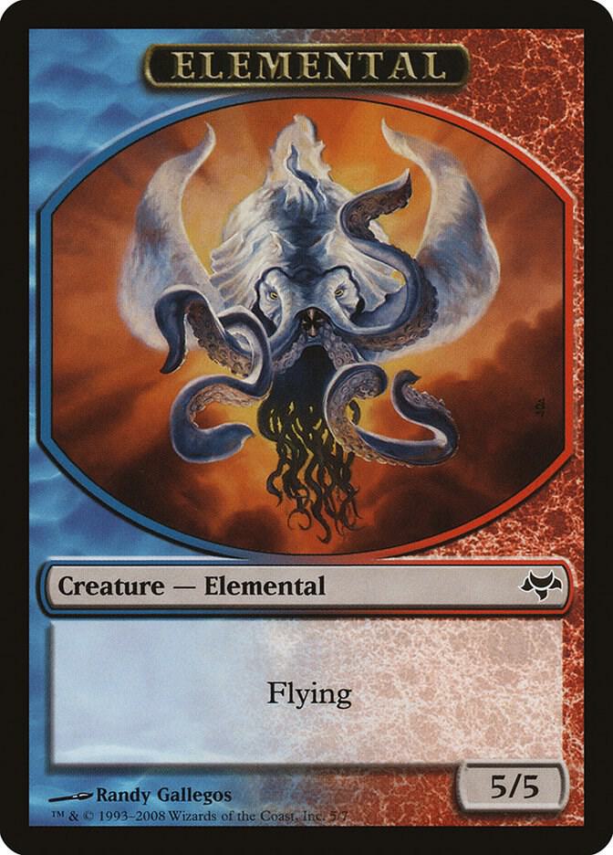 Elemental Token (5) [Eventide]