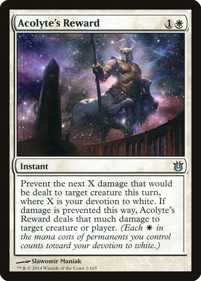 Acolyte's Reward (1) [Born of the Gods]