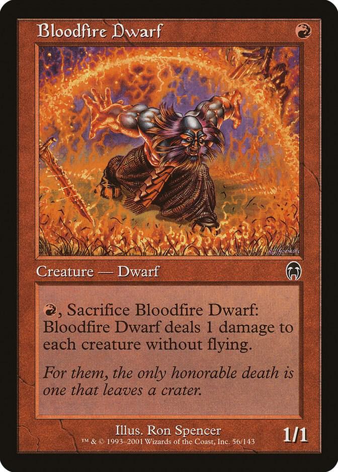 Bloodfire Dwarf (56) [Apocalypse]