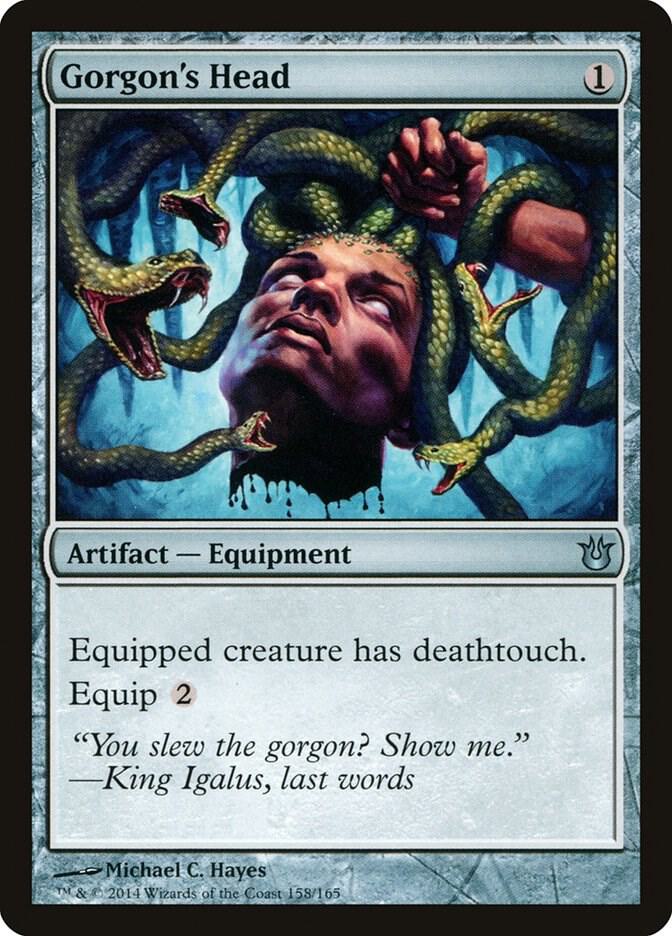 Gorgon's Head (158) [Born of the Gods]