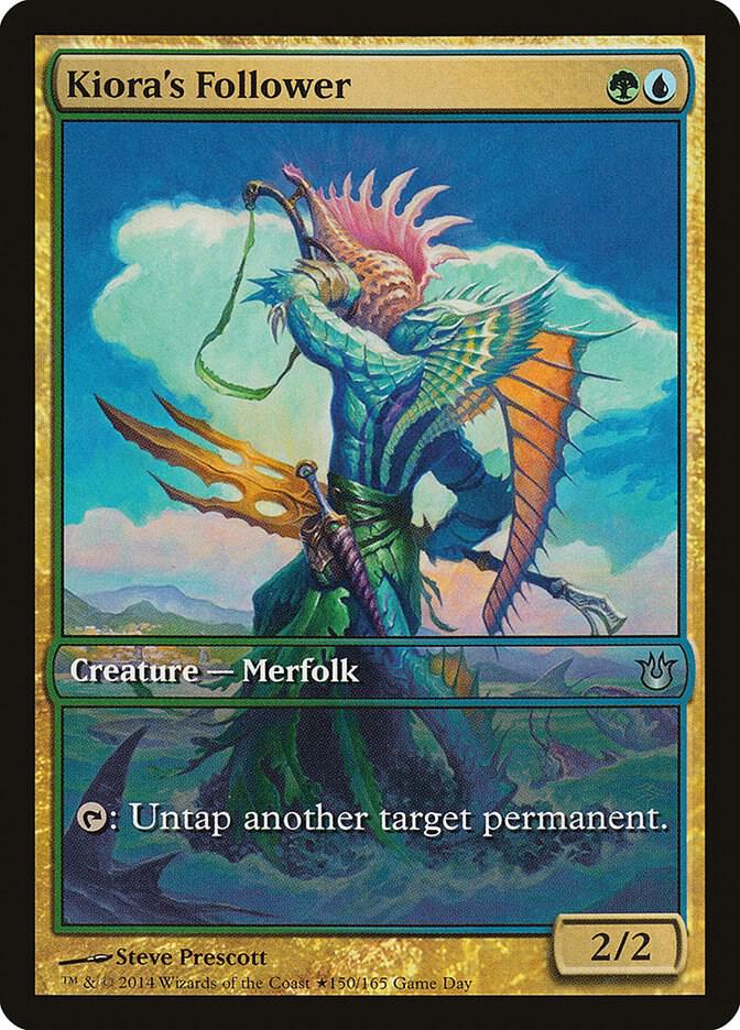 Kiora's Follower (150) [Game Day Promos]
