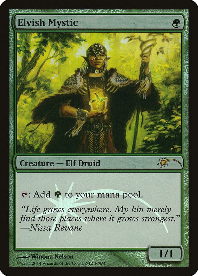 Elvish Mystic (2) [FNM Promos]