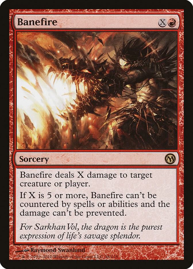 Banefire (38) [Duels of the Planeswalkers]