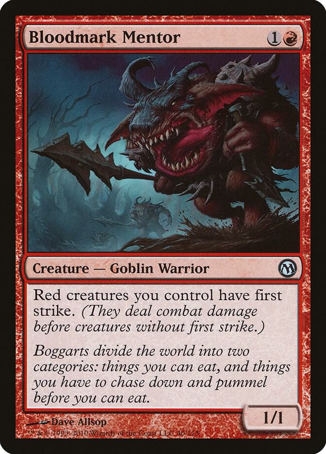 Bloodmark Mentor (40) [Duels of the Planeswalkers]