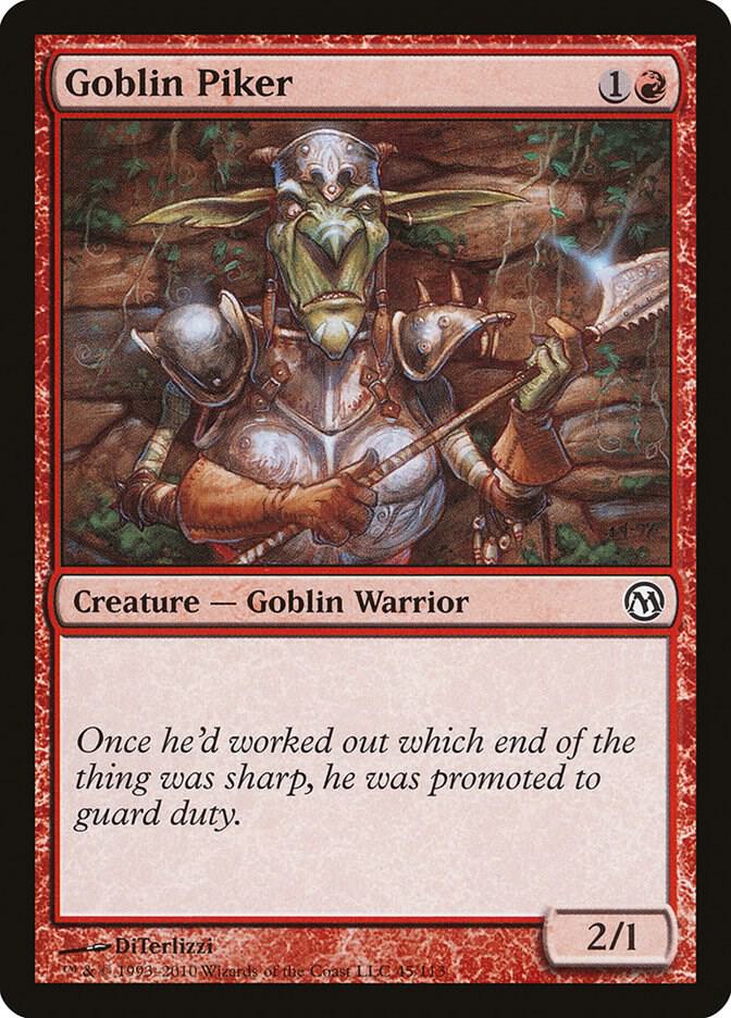 Goblin Piker (45) [Duels of the Planeswalkers]