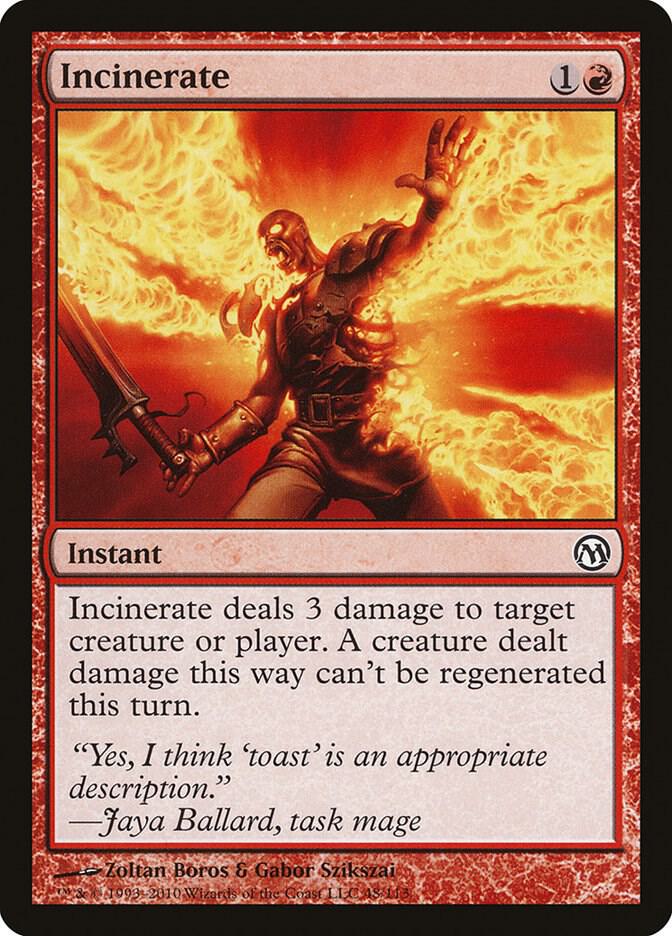 Incinerate (48) [Duels of the Planeswalkers]