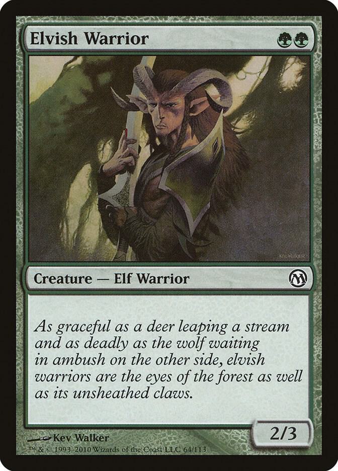 Elvish Warrior (64) [Duels of the Planeswalkers]