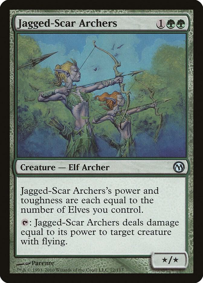 Jagged-Scar Archers (72) [Duels of the Planeswalkers]