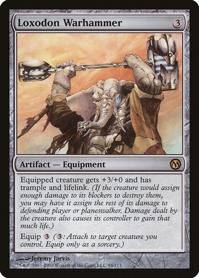 Loxodon Warhammer (94) [Duels of the Planeswalkers]