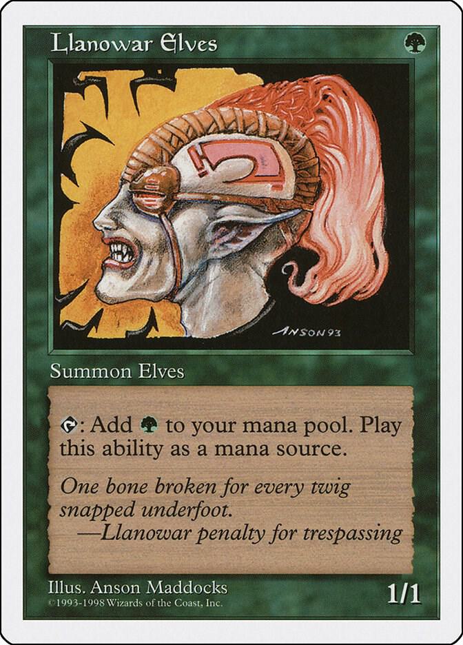 Llanowar Elves (69) [Anthologies]