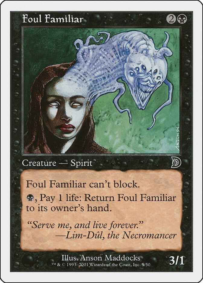 Foul Familiar (5) [Deckmasters]