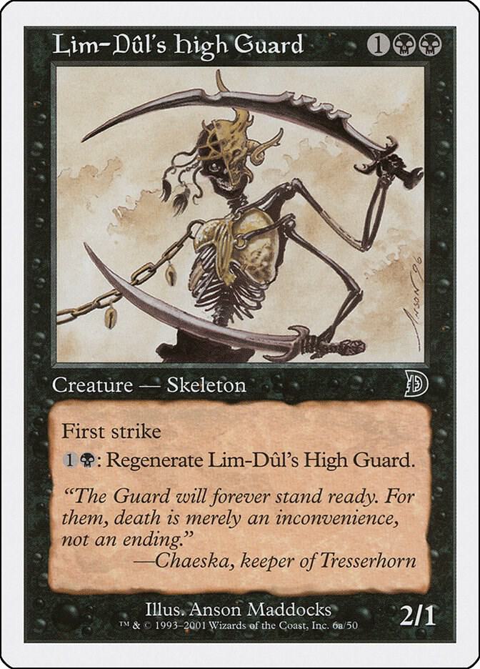 Lim-Dul's High Guard (6a) [Deckmasters]