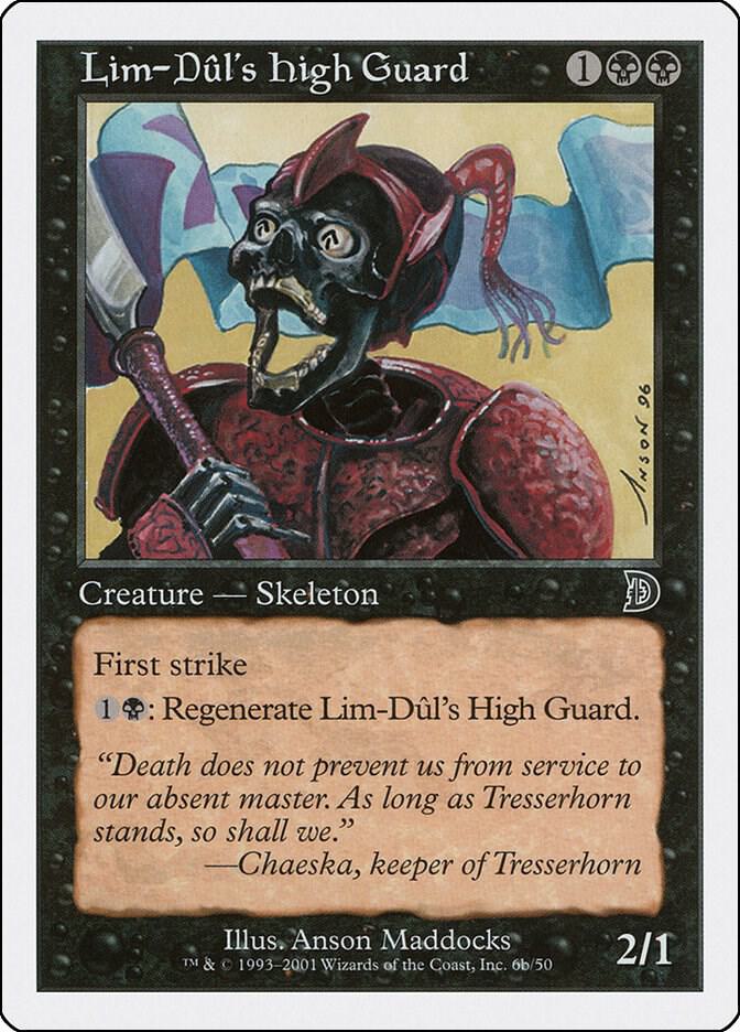 Lim-Dul's High Guard (6b) [Deckmasters]