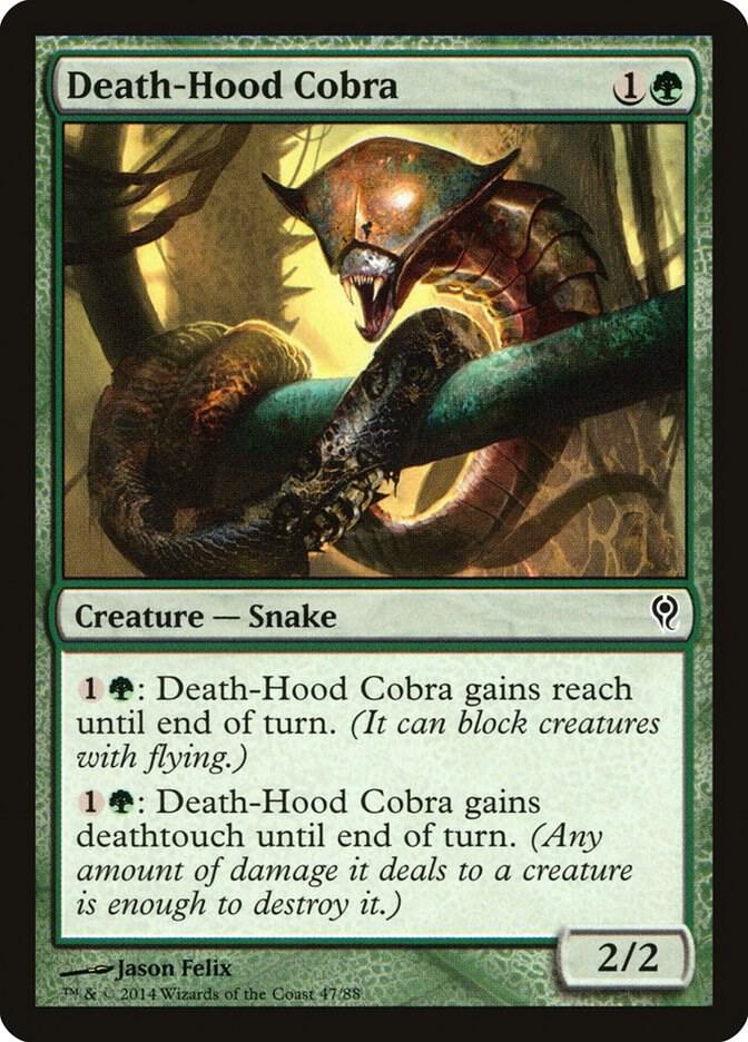 Death-Hood Cobra (47) [Duel Decks: Jace vs. Vraska]