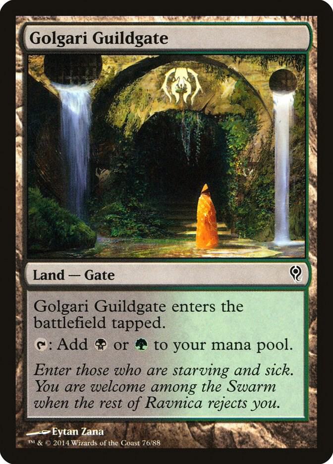 Golgari Guildgate (76) [Duel Decks: Jace vs. Vraska]