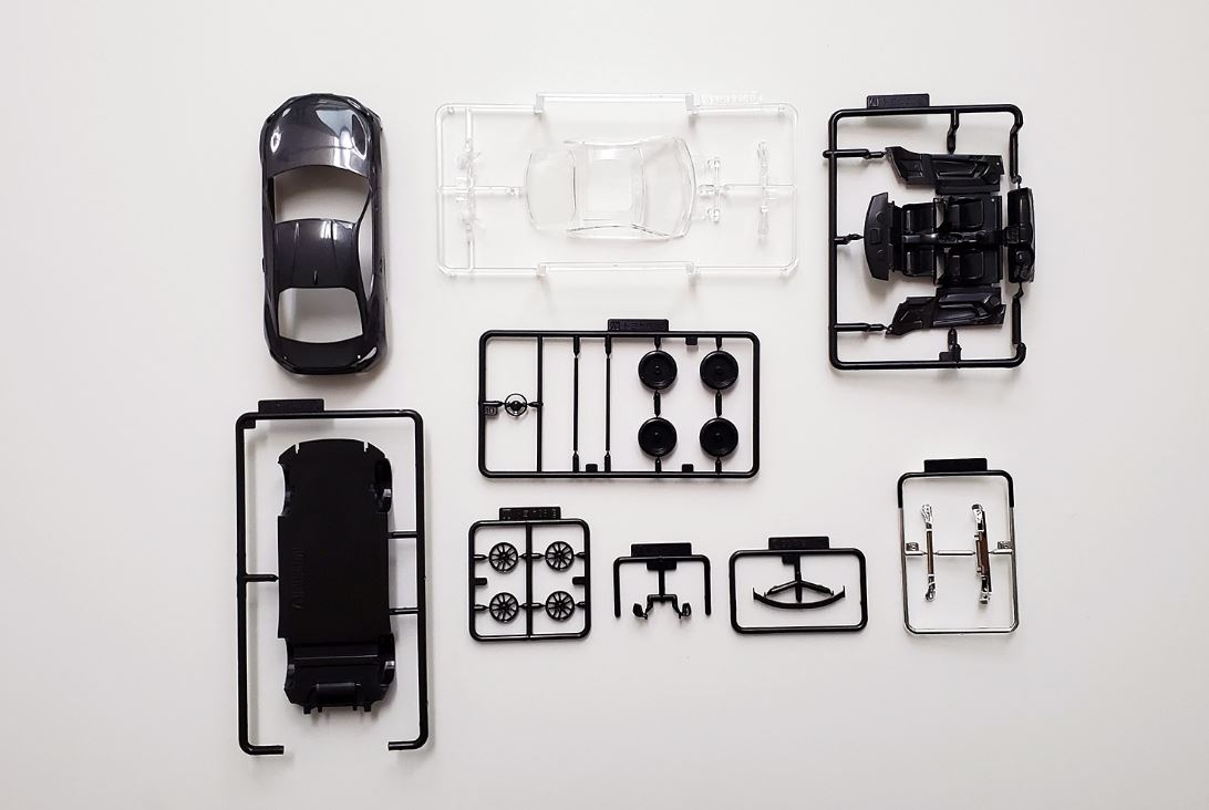 Snap Kit 1/32 Toyota 86 (Dark Grey Metallic)